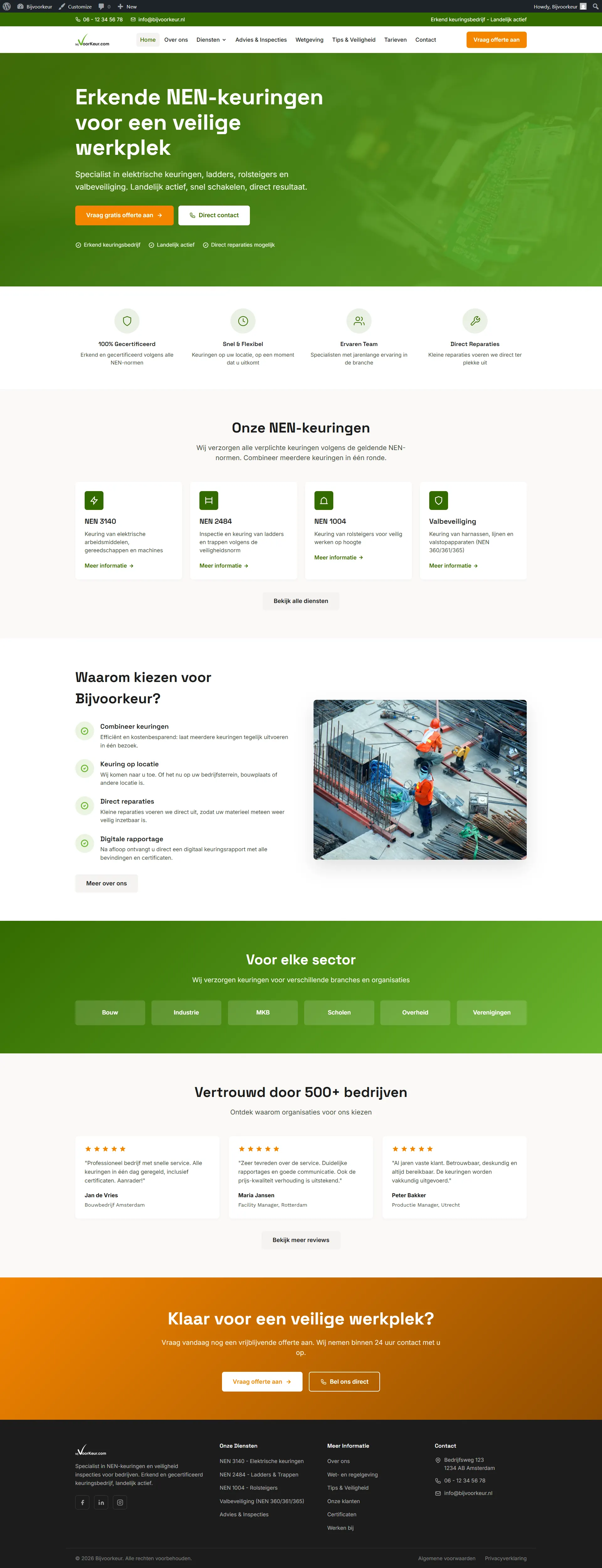 BijVoorkeur.nl website screenshot